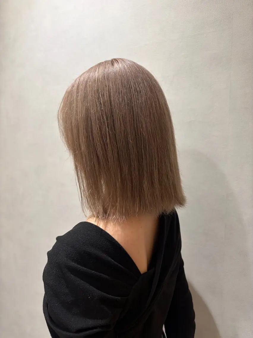 ミディアム カラー three_ ナオキのヘアスタイル