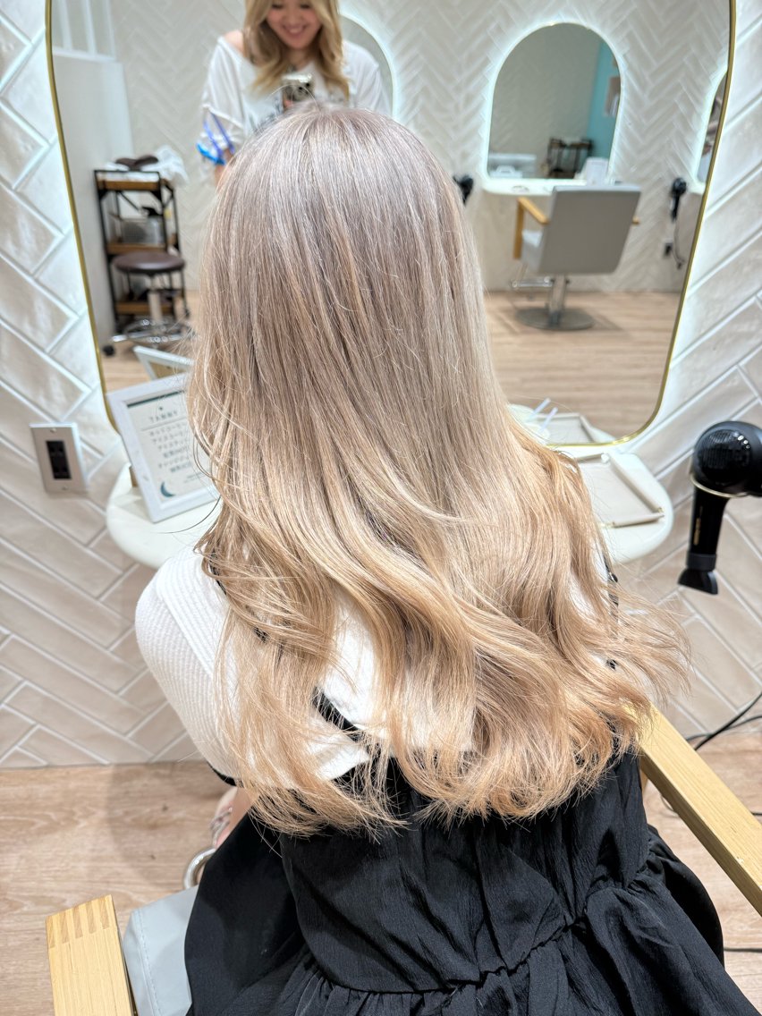 ロング カラー ヘアカラー ✨武蔵小杉💎カラー 💋YUMENO🩷のヘアスタイル