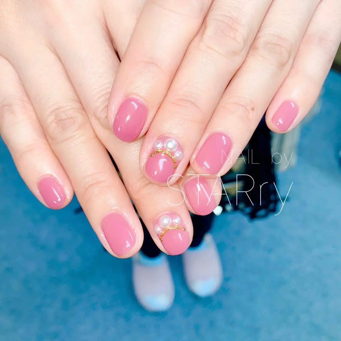 ネイル アートネイル ジェルネイル ニュアンスネイル パラジェル シンプルネイル ハンドネイル NAIL by STARry 川口のネイルデザイン