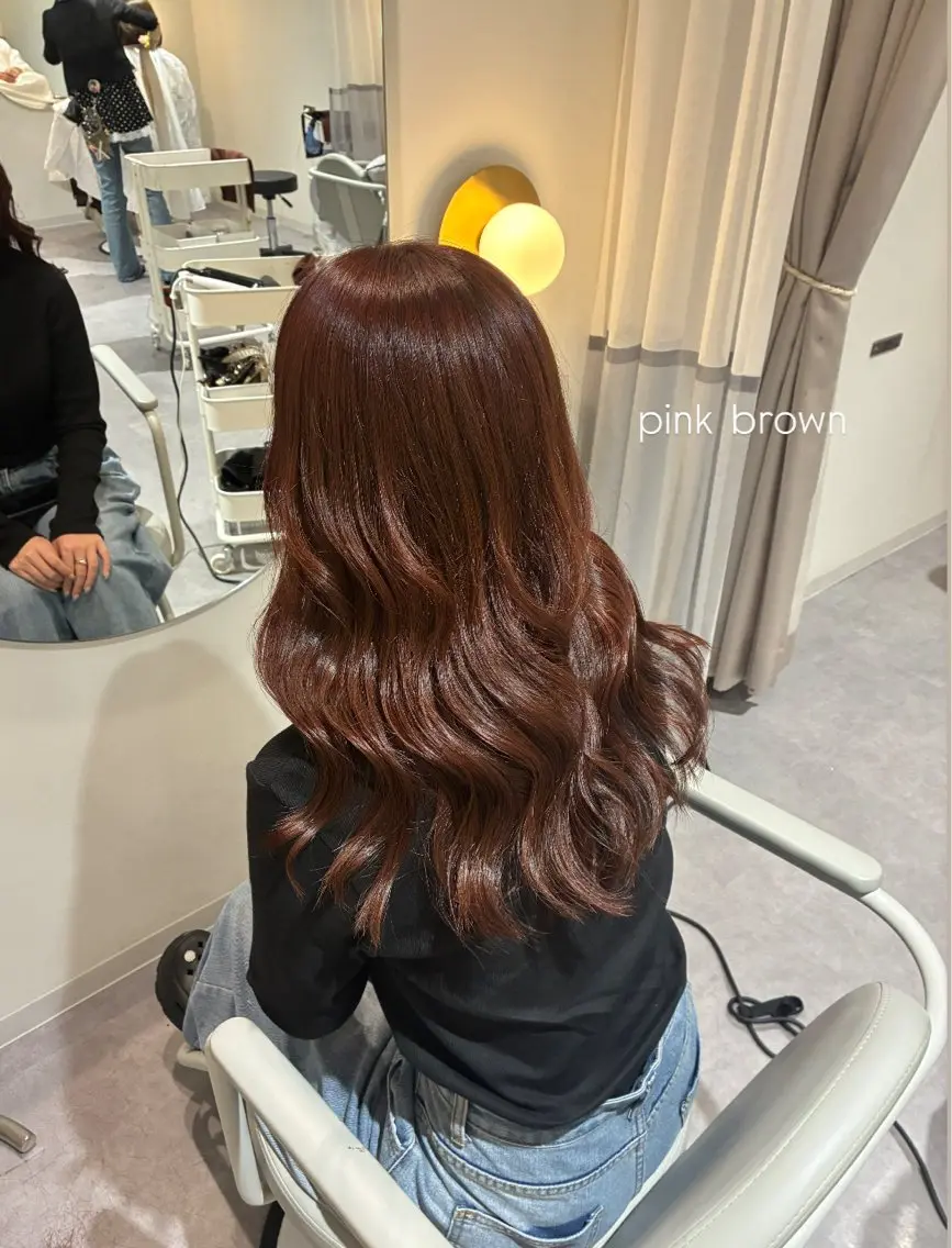 カラー 石井綾華🩰 ブリーチモデル募集✨のヘアスタイル