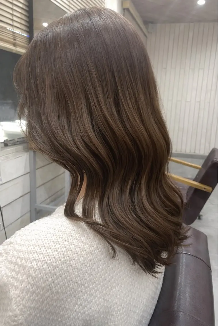 セミロング littlelink キタジマのヘアスタイル