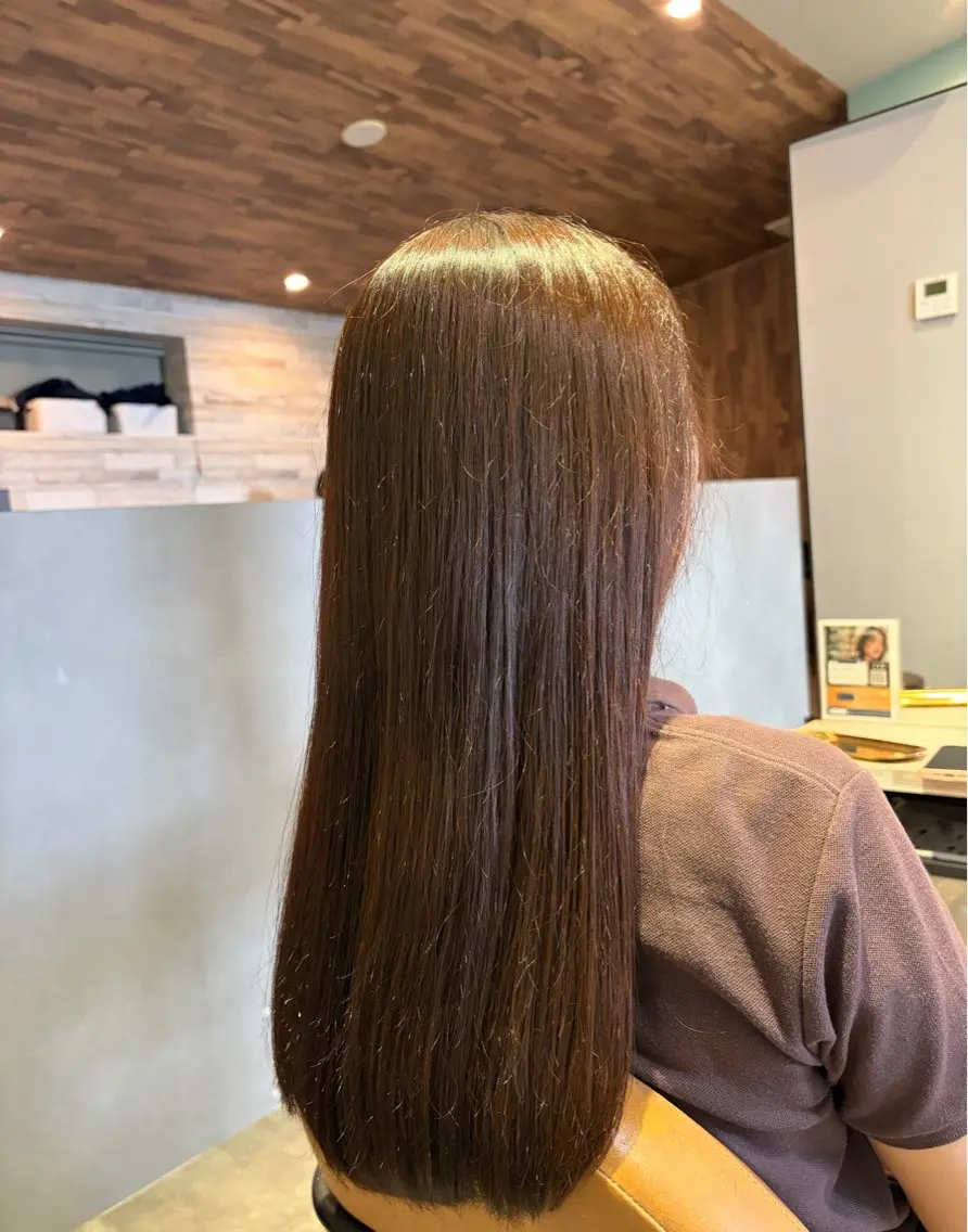 ロング カット カットモデル RURUのヘアスタイル