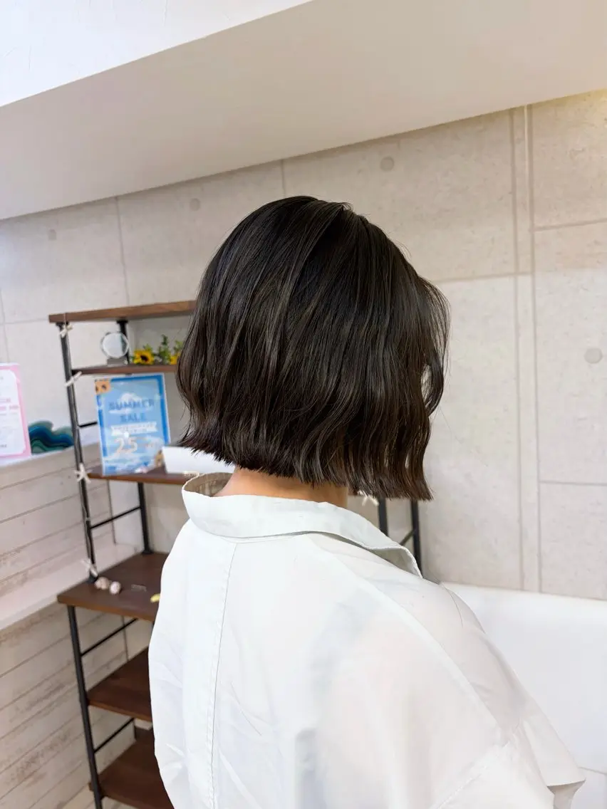 ショート ボブ カット XANADU上野店 🐼ﾖｺﾊｼのヘアスタイル