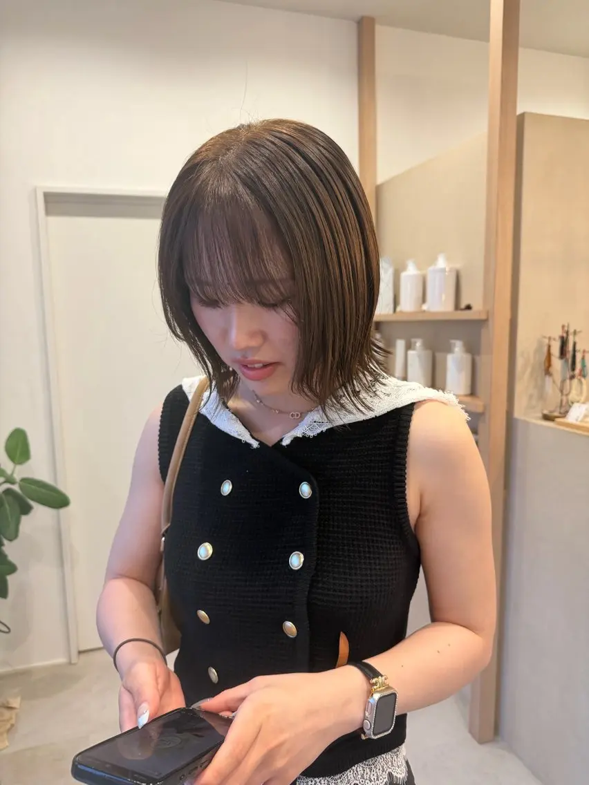 カット＋トリートメントの写真