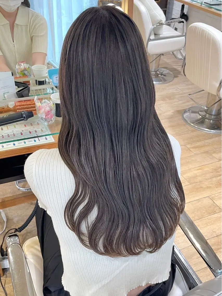 カラー 横浜/カラーモデル ✩💚りんか💚✩のヘアスタイル