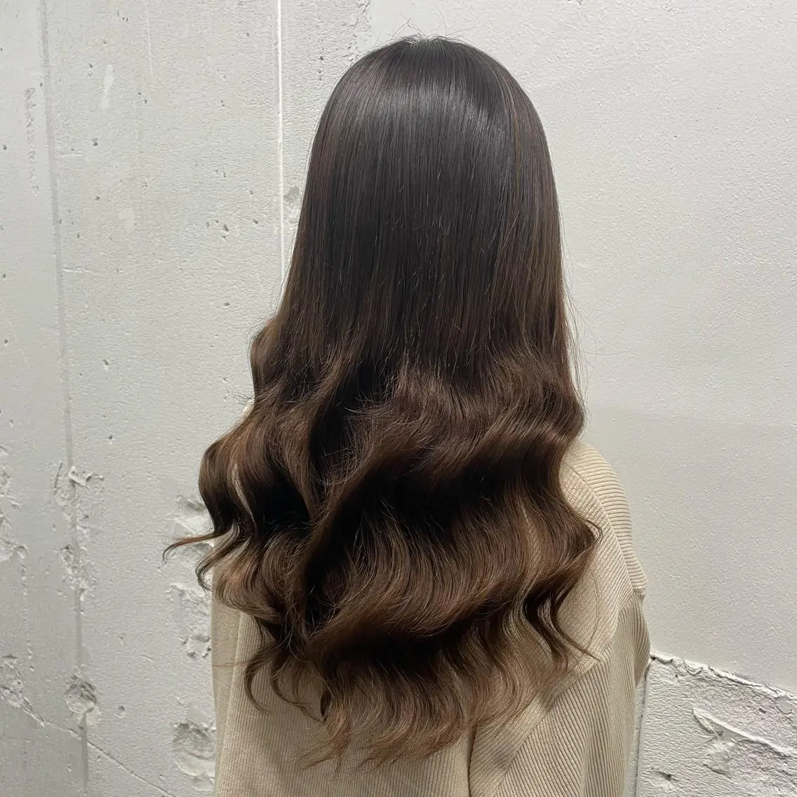 ロング カラー シールエクステ バレイヤージュ ミストバング ダブルカラー  フェイスフレーミング ヘアカラー エクステ 🧡艶髪/エクステ 🫧🧡YUKI❄️のヘアスタイル