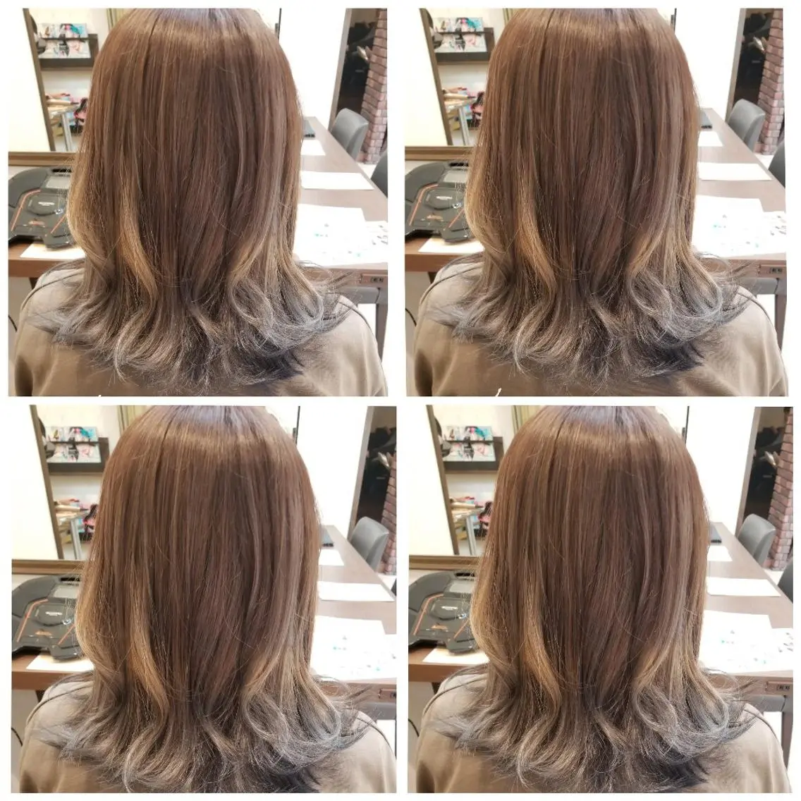 ミディアム トリコ 都島店のヘアスタイル