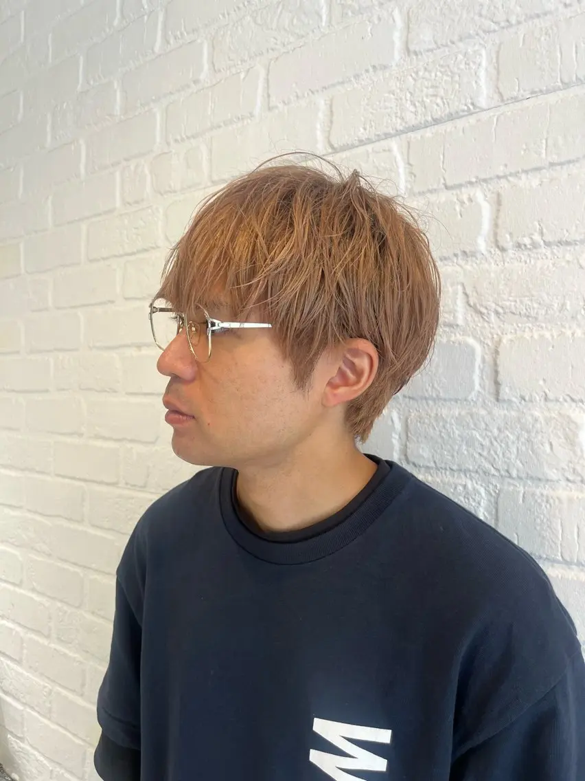 ショート カラー カット ヘアカラー トリートメント 透明感カラーショート ボブツムギ♡のヘアスタイル