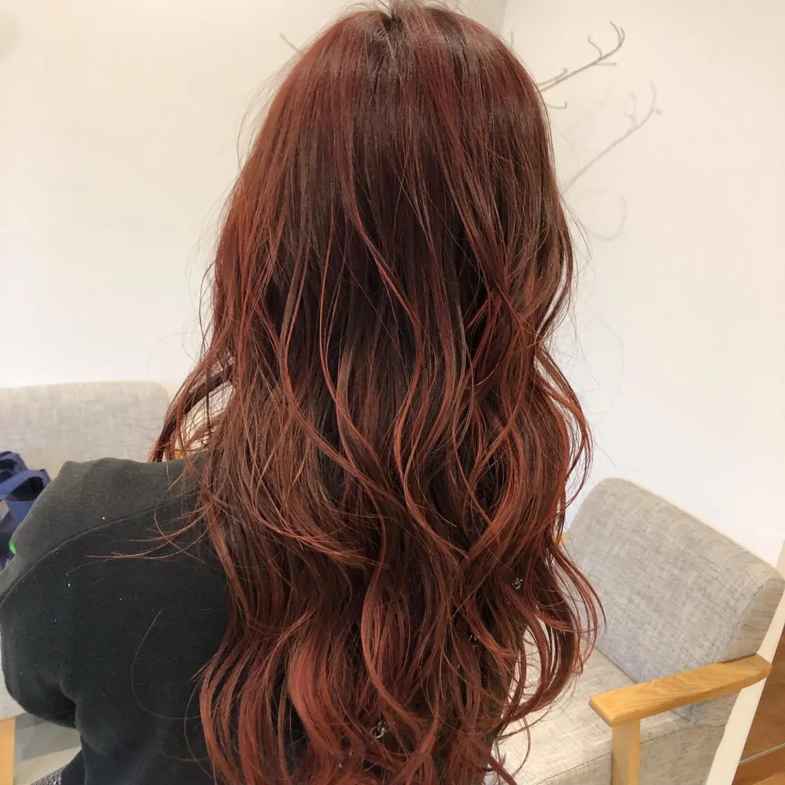 セミロング カラー 堀田 将輝のヘアスタイル