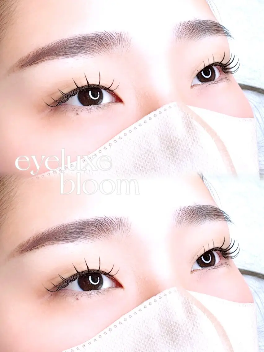 マツエク・マツパ eyeluxe bloom KANGのマツエク・マツパデザイン