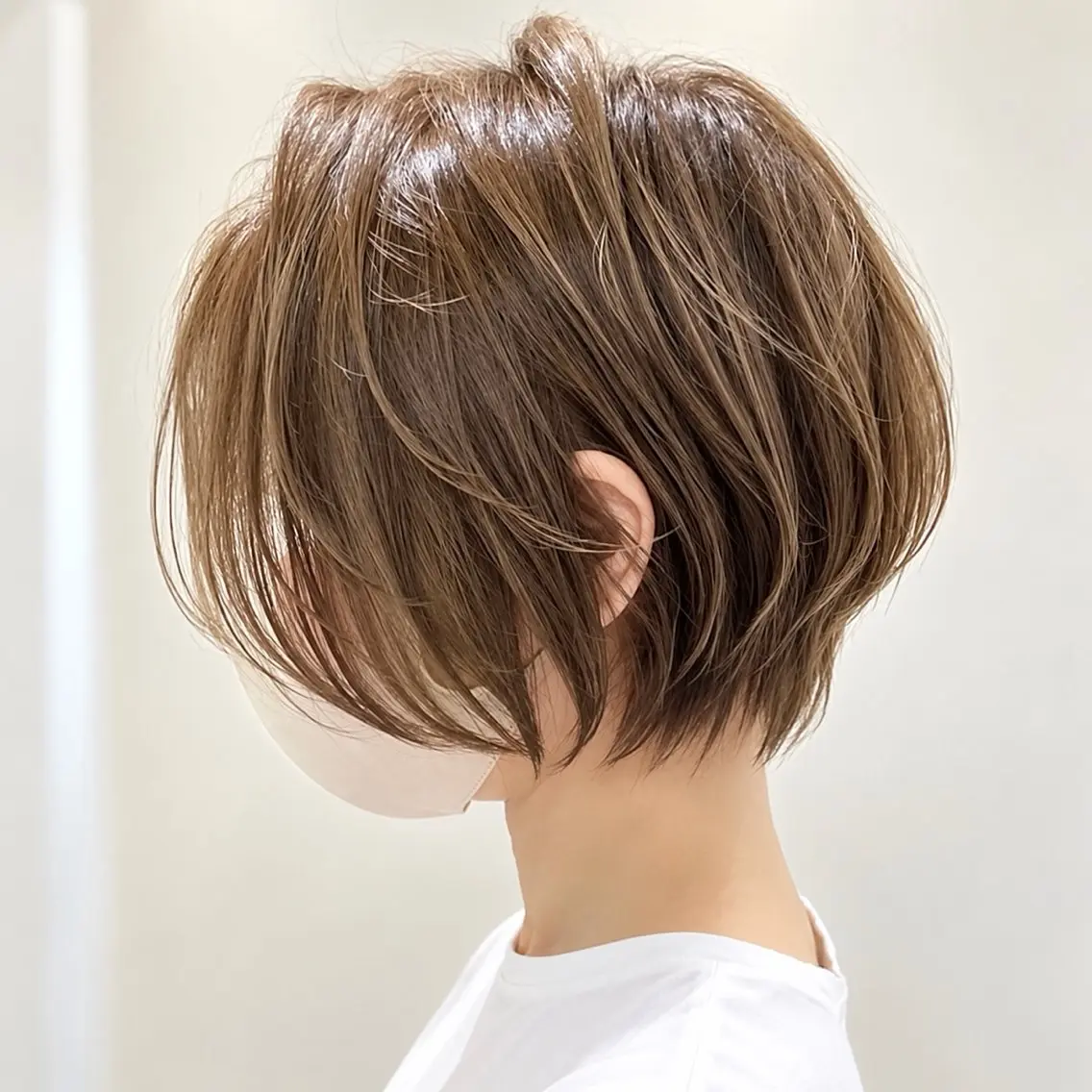 ショート カット ヘアカラー 朝ラク/大人ショート /銀座/若狭真央のヘアスタイル