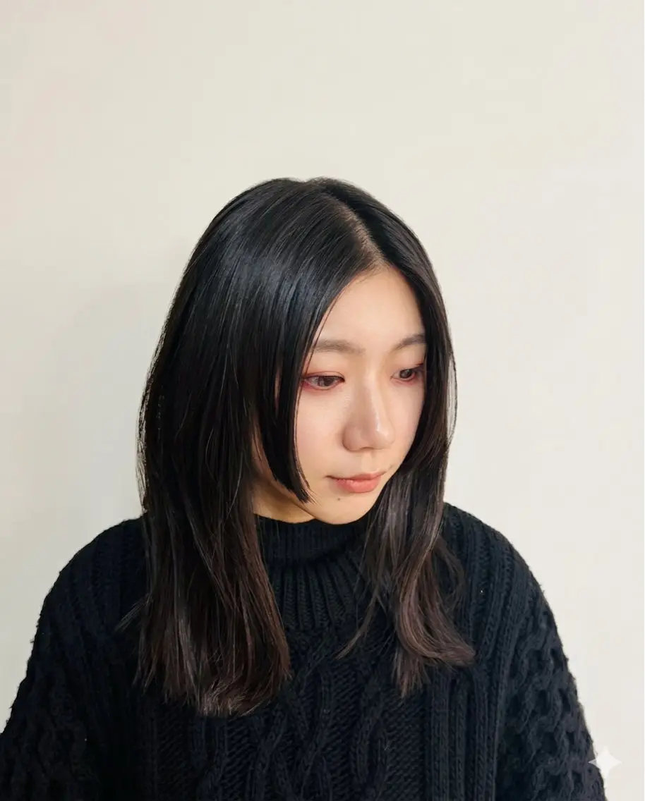 ミディアム 姫カット カット トリートメント シルエット重視✂︎ 髙橋　盾のヘアスタイル