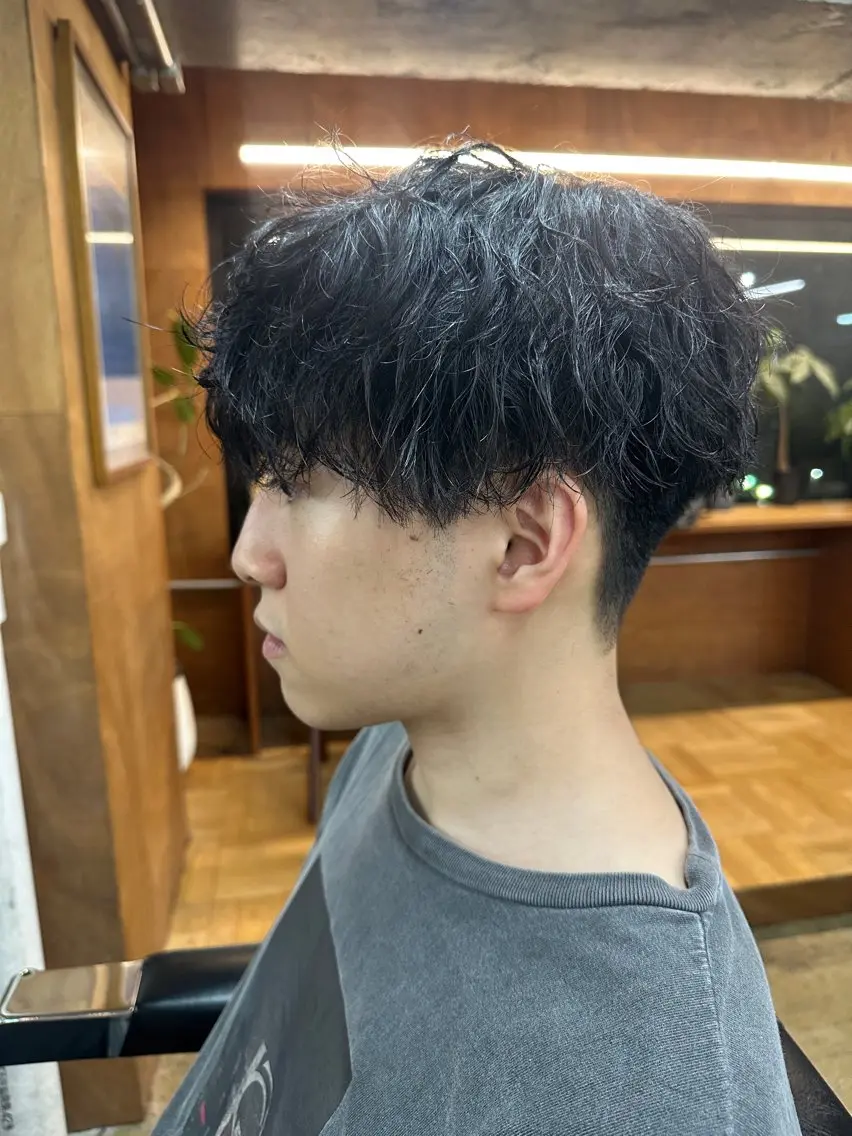 パーマ メンズ メンズパーマ パーマ トリートメント 松田 潤平／メンズ特化のヘアスタイル