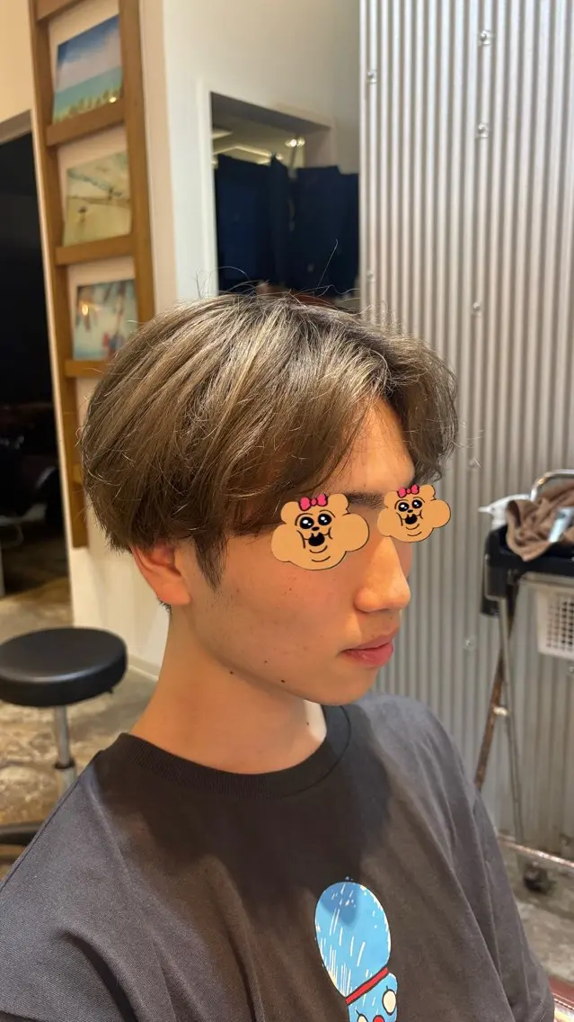 メンズ 田上 美月のヘアスタイル