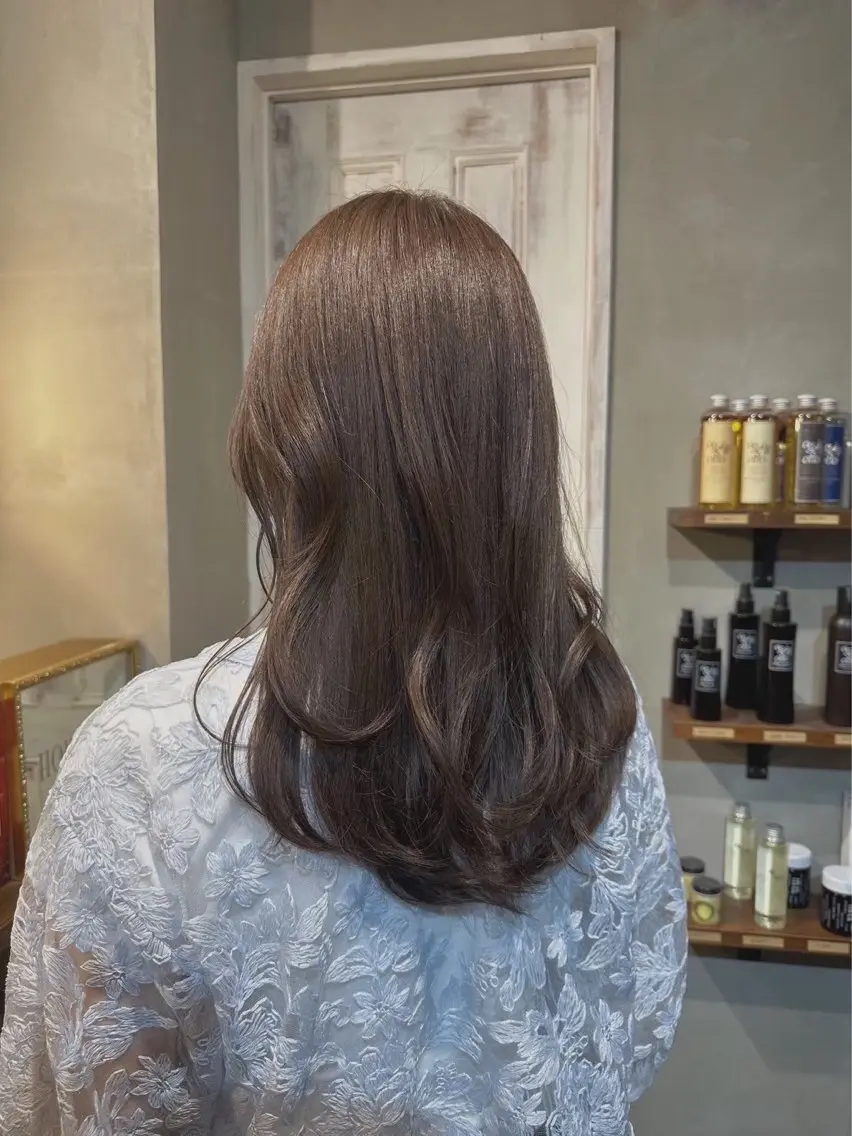 ロング カラー パーマ/カット ୨୧ RISAKOのヘアスタイル