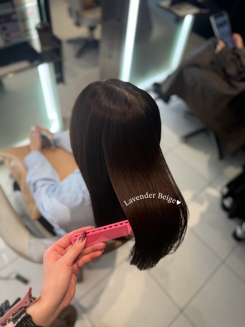 ロング カラー カット ヘアカラー ヘッドスパ 透明感/アレンジ /みなみ/銀座🤍のヘアスタイル