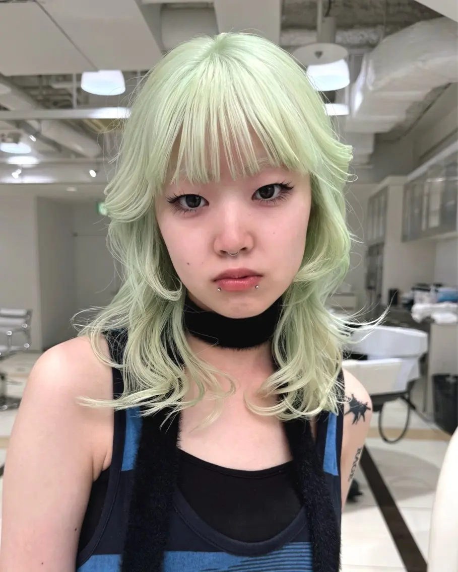 セミロング カラー カット ヘアカラー トリートメント Kaito🐶 /デザイン/レイヤーのヘアスタイル