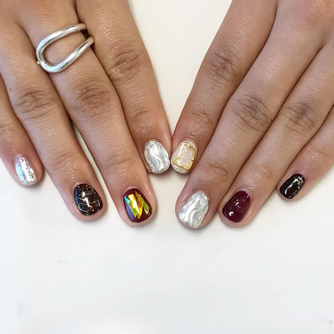 ネイル ニュアンスネイル KIREIE NAILSのネイルデザイン