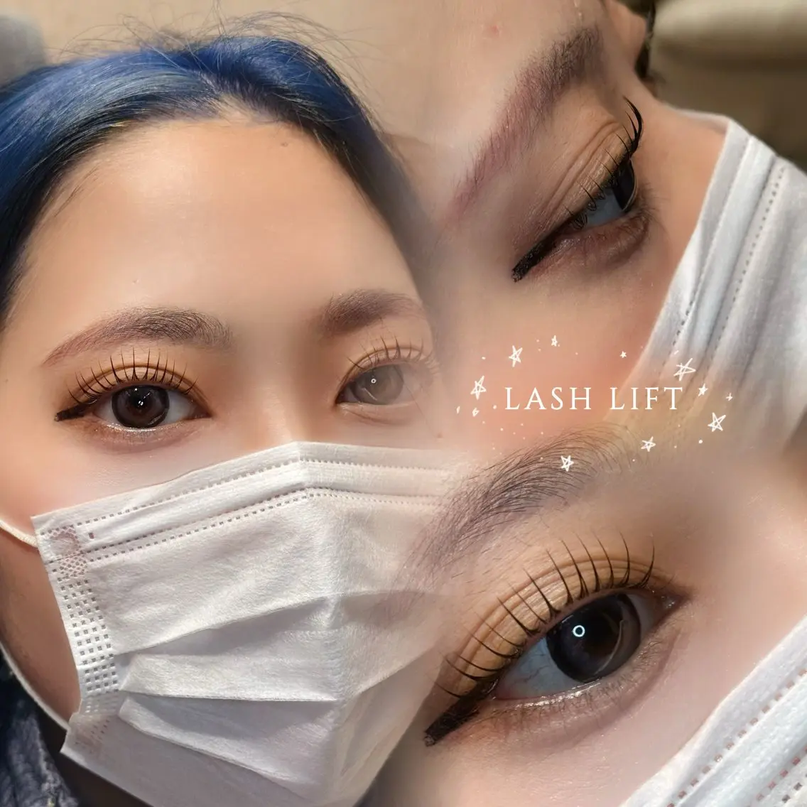 🍇《まつ毛パーマご新規様限定‼️》まつ毛パーマ（上）🎀コーティング付きの写真