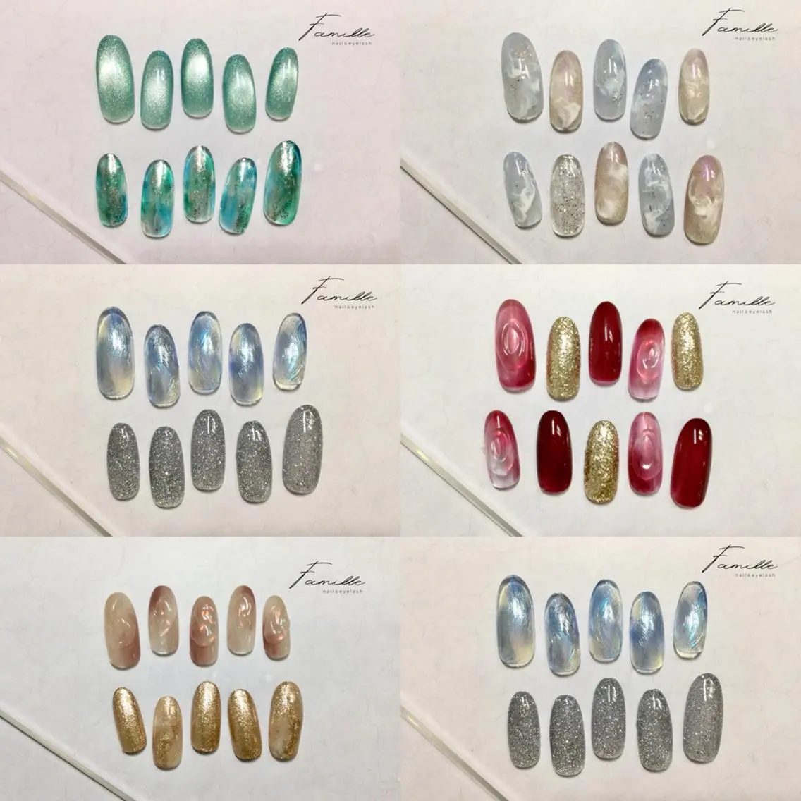 ネイル ニュアンスネイル ハンドネイル Aika ネイルデザイナーのネイルデザイン
