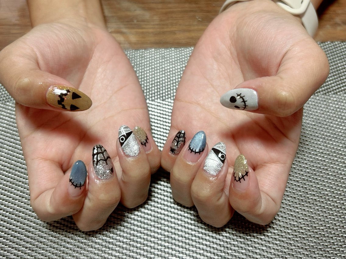 ネイル ハロウィン ハンドネイル i nailのネイルデザイン