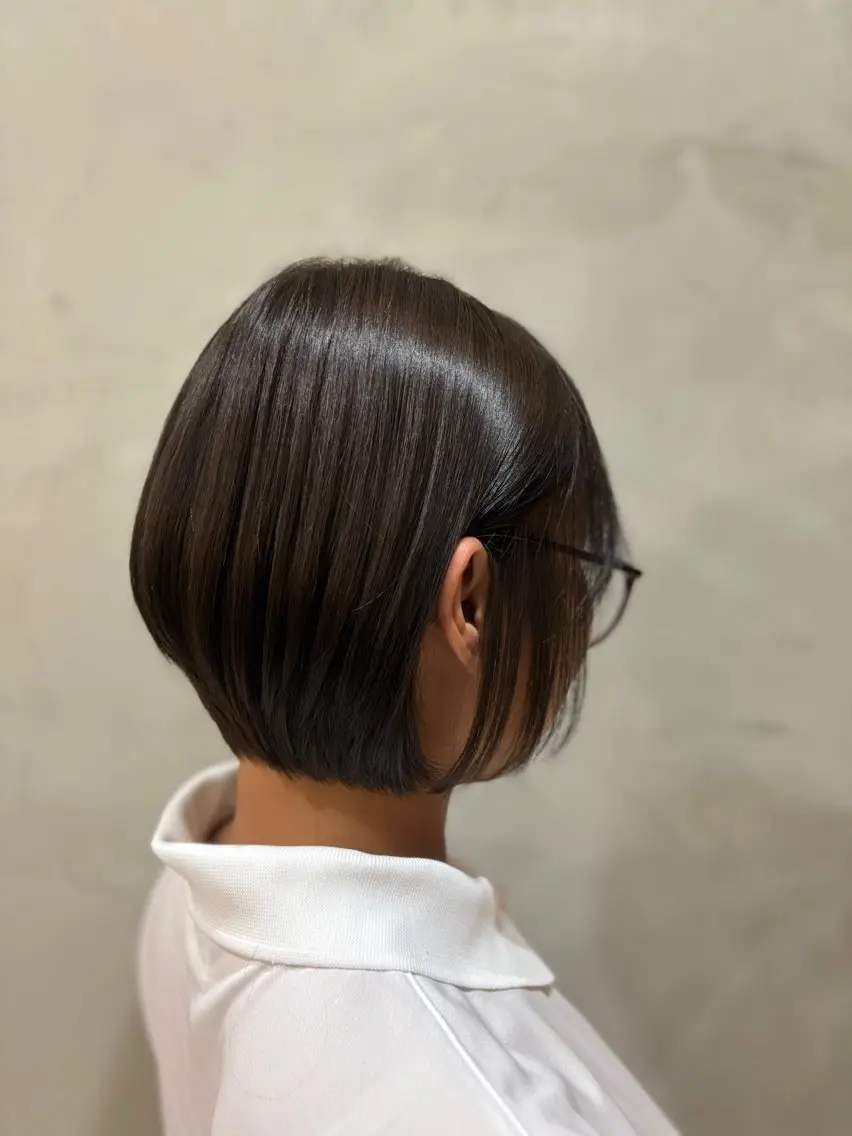 ショート ショートヘア かわうち れなのヘアスタイル