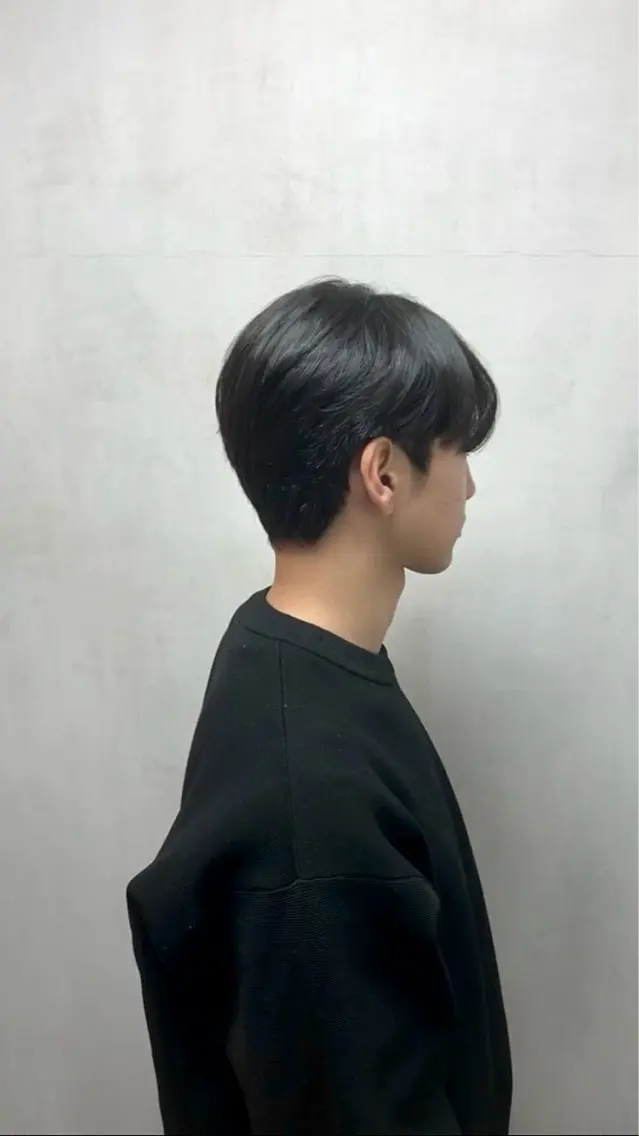 メンズ メンズ韓国風 ササノ/縮毛矯正 の講師⛓️レイヤーのヘアスタイル