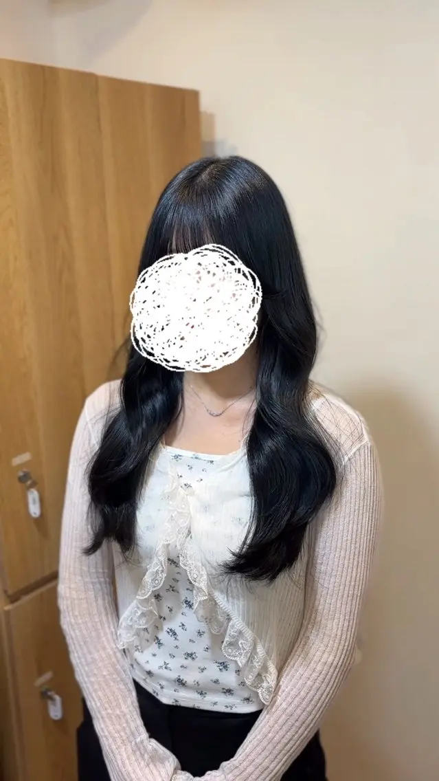レイヤーカット🇰🇷💗の写真