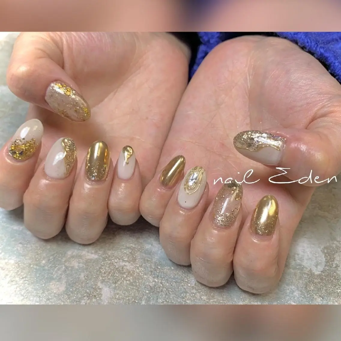 ネイル 持ち込み Eden ♾️のネイルデザイン