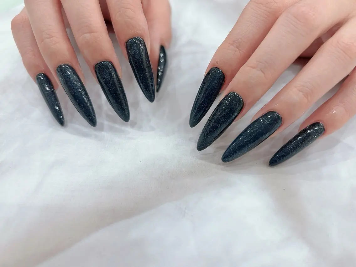 ネイル ワンカラーネイル スカルプネイル Mia Nail 越谷のネイルデザイン