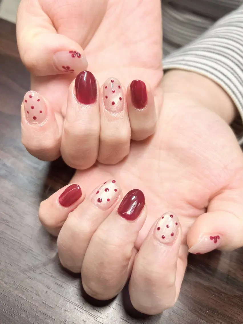 ネイル アートネイル ストーンネイル LUKA NAILのネイルデザイン