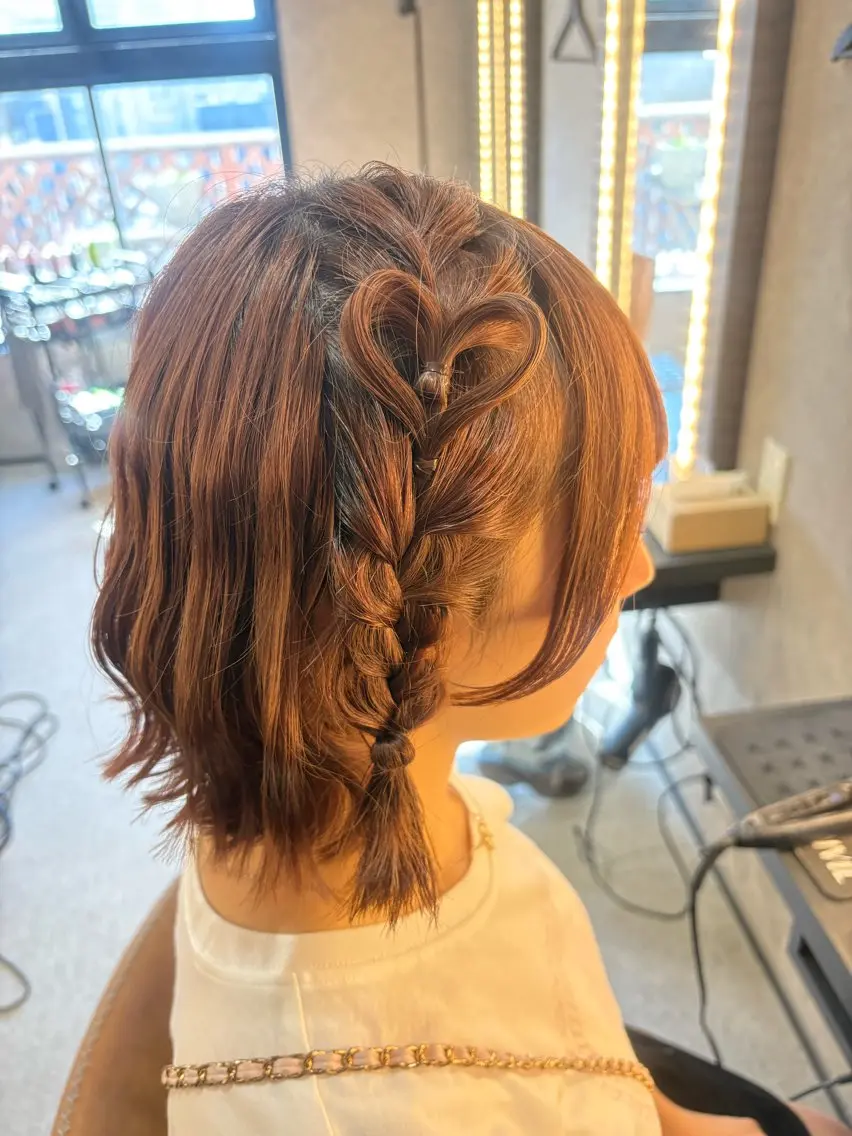 ミディアム ヘアアレンジ ヘアメイク スーのその他イメージ