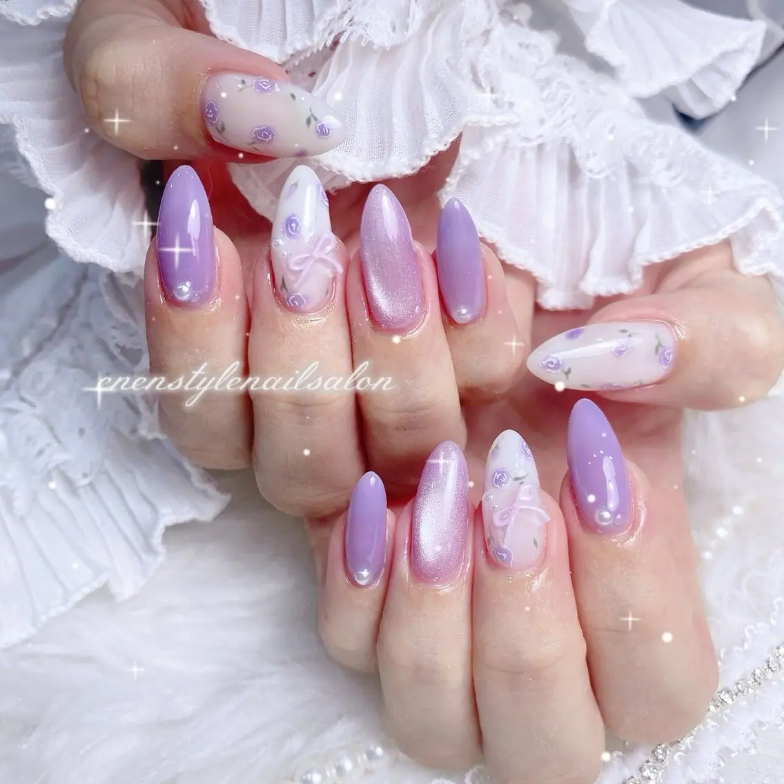 ネイル ハンドネイル 🐾enen style 🐾のネイルデザイン