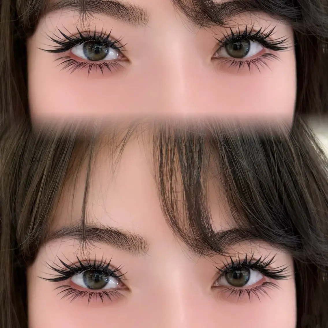 マツエク・マツパ 付け放題 バインドロック 束感まつ毛 フラットラッシュ ナチュラル マツエク YK Beauty Salonのマツエク・マツパデザイン