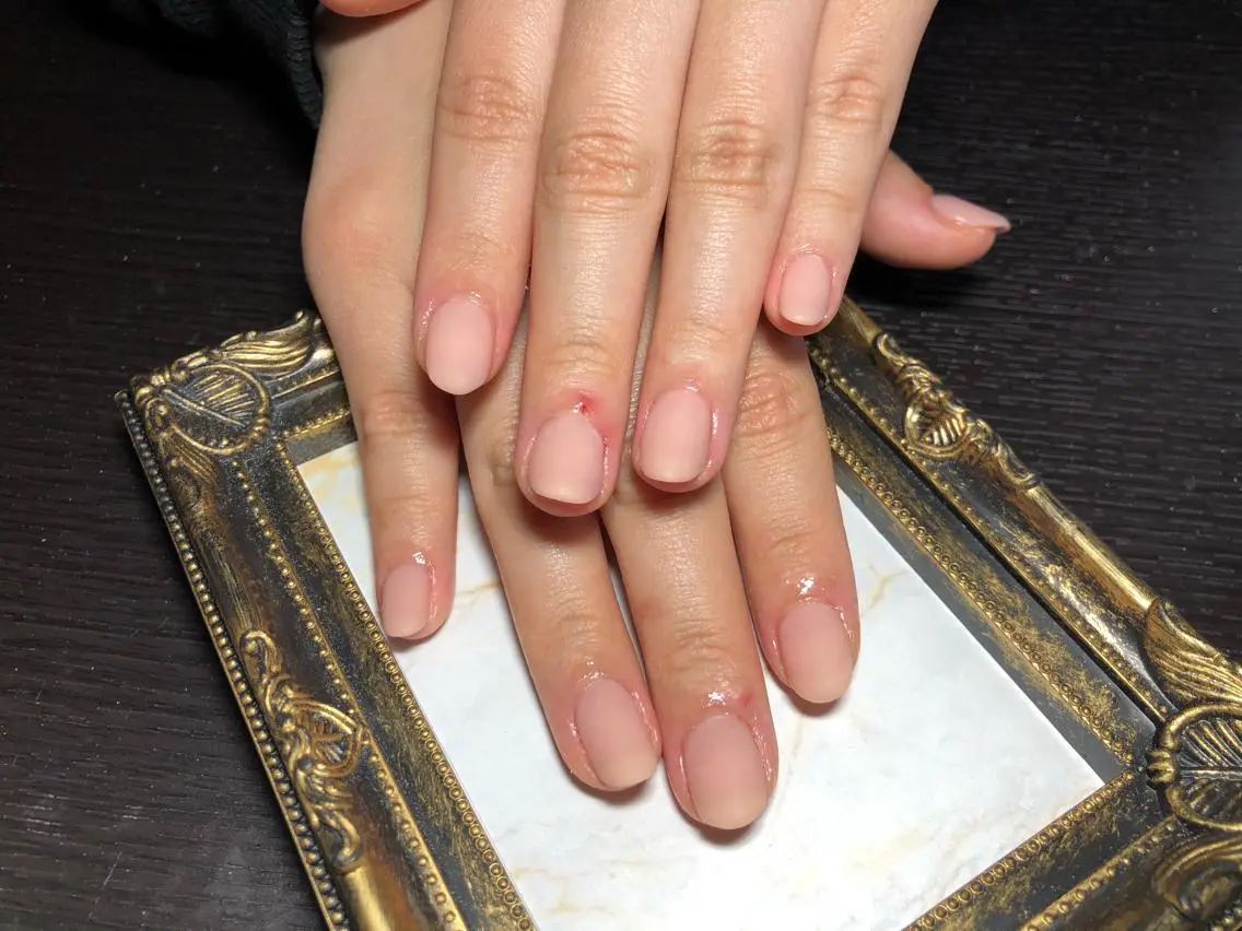 ネイル マットネイル ワンカラーネイル Nail salon Caco.のネイルデザイン