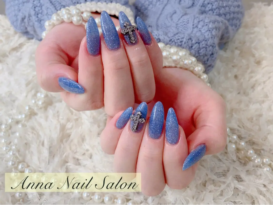 ネイル フラッシュネイル 🩵ANNA Nail  🩵のネイルデザイン