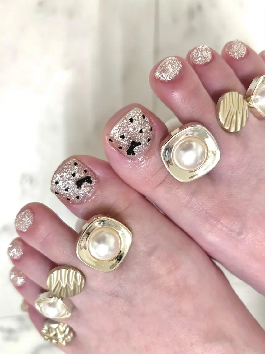 ネイル フットネイル nail salon baebaeのネイルデザイン