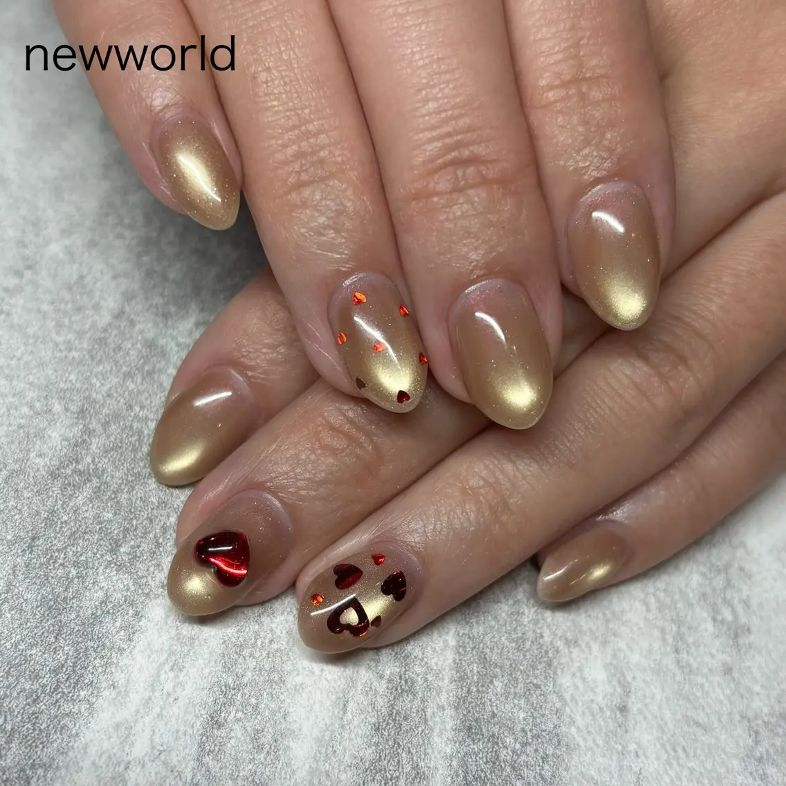 ネイル ハンドネイル Ayu 🪐NEWWORLDのネイルデザイン