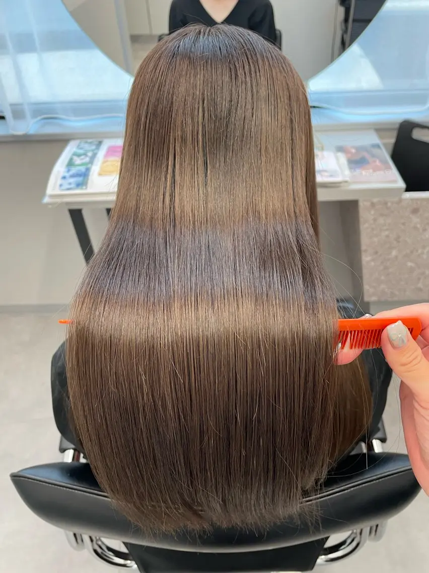 セミロング カラー カット ヘアカラー トリートメント 🌷tocca Mai🌷のヘアスタイル