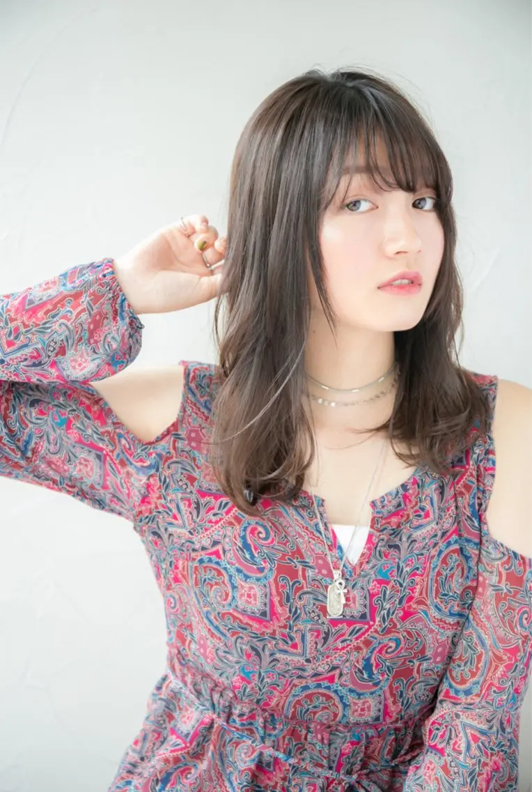 ロング レイヤーカット カット パーマ ✂️髪質改善美髪矯正 KOTA⭐️のヘアスタイル