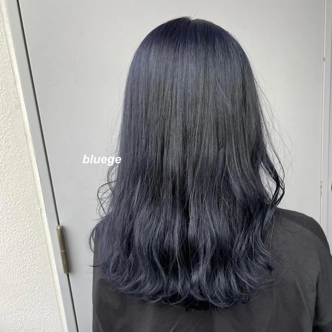 セミロング カラー レイヤーカット 韓国ヘアayameのヘアスタイル