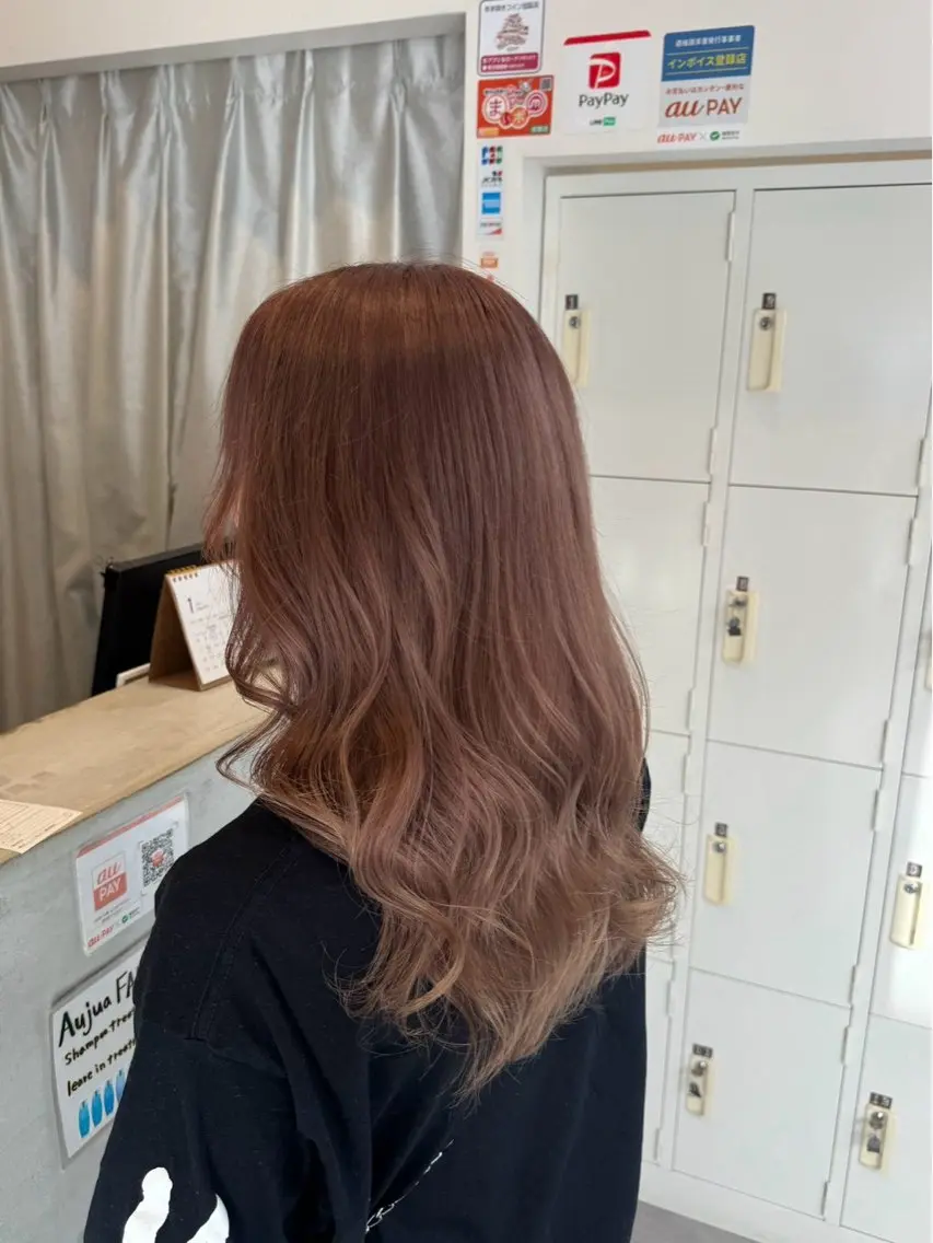 カラー 原口 真生のヘアスタイル