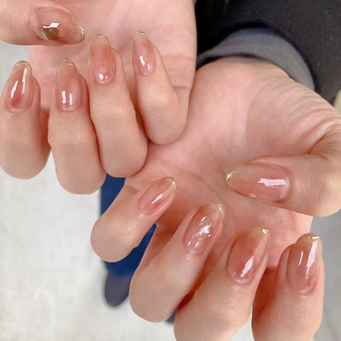 ネイル 地爪育成💅 kanaoanailのネイルデザイン