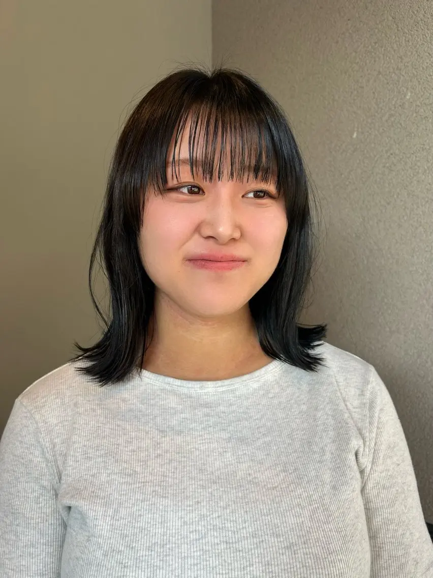 ミディアム ⭐️HEDI YUKI⭐️のヘアスタイル