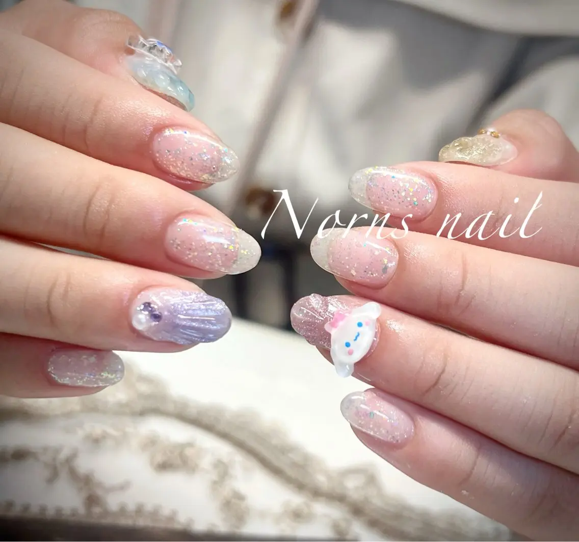 ネイル ハンドネイル Norns nail (猫いるサロン🐈)のネイルデザイン