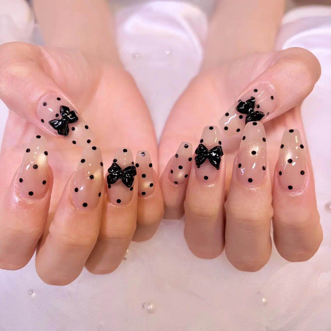 ネイル ドット マグネットネイル ハンドネイル nail salon e'mu💐のネイルデザイン