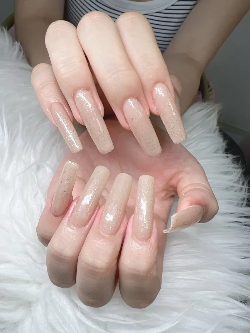 ネイル ハンドネイル Lee Nails チップ長さだし専門店のネイルデザイン