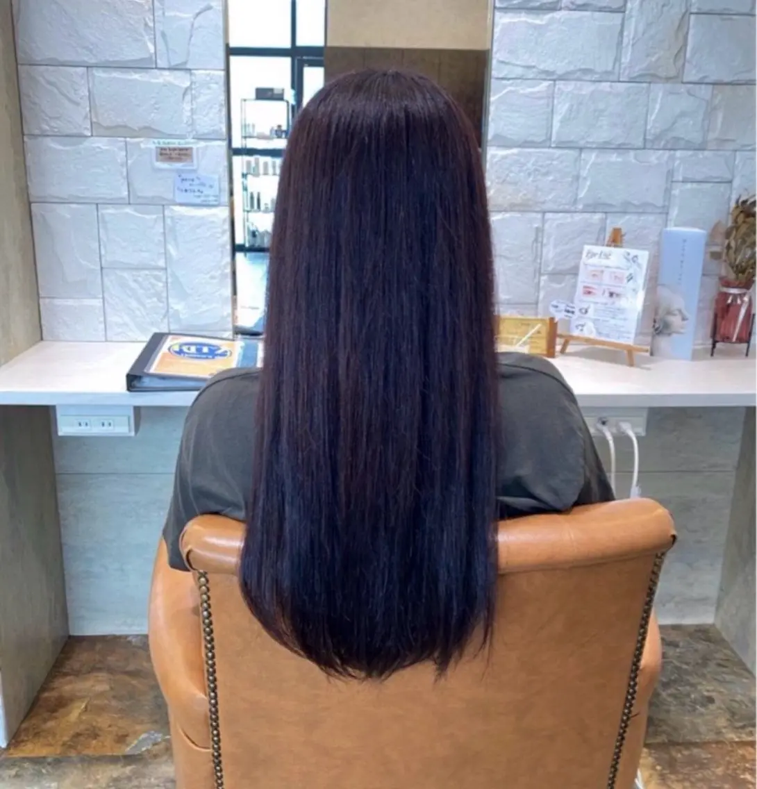 セミロング カラー ママ美容師 Tsuchiyaのヘアスタイル