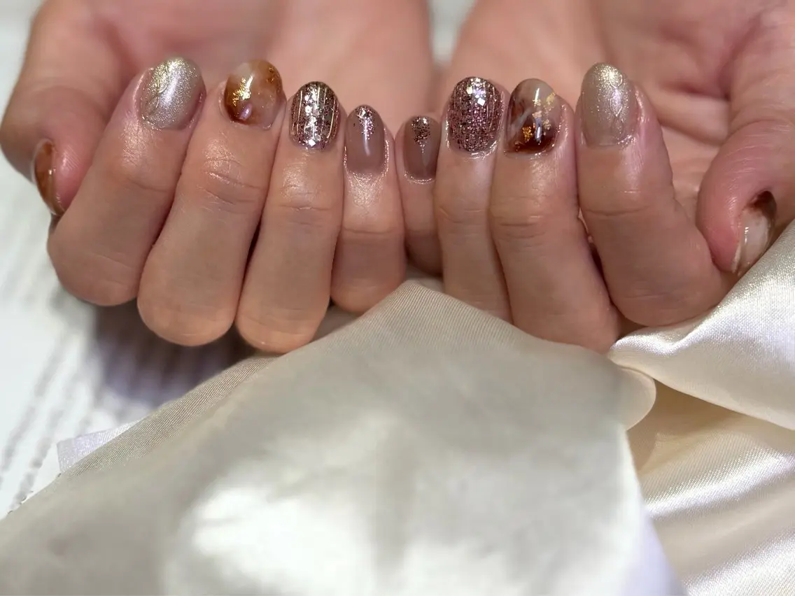 ネイル ハンドネイル Mnailsalon フィルイン対応サロンのネイルデザイン