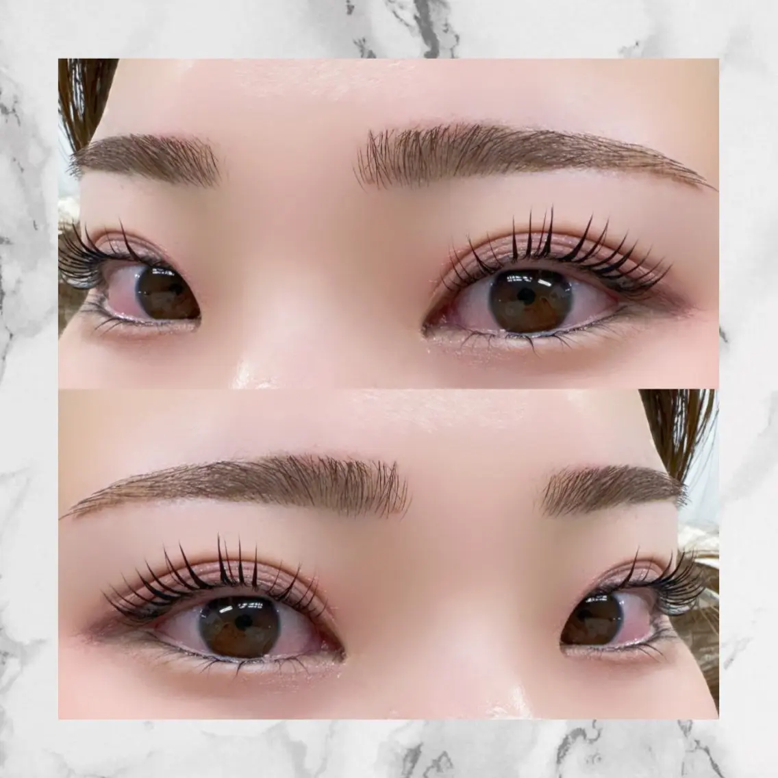 マツエク・マツパ アイブロウ YURINA❤︎︎ アイリストのマツエク・マツパデザイン